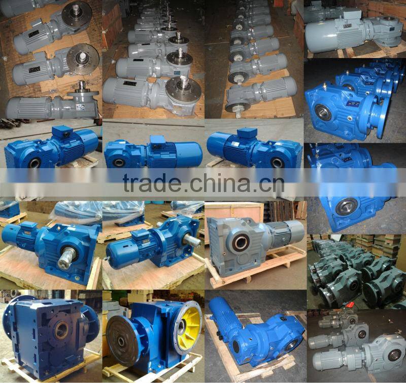 Worm electric motor gearbox drive units
