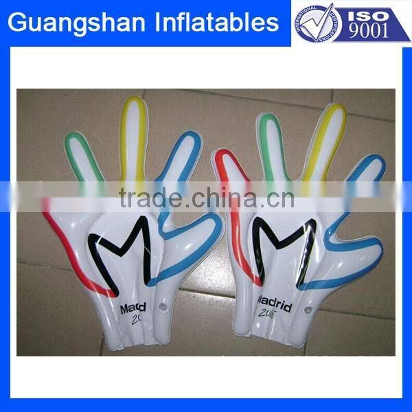 Giant promotion cheering inflatable hand