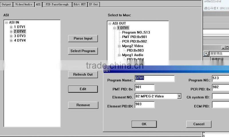 MPEG-2 4IN1 AV encoder(4AV+ASI in,ASI out)