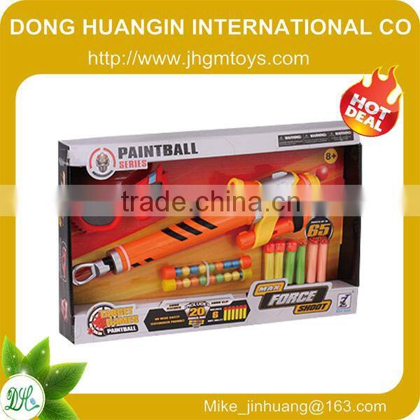 2014 wholesale colorful paintball gun bullet for kids/adult