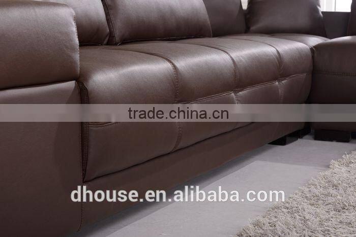 Modern Leather Corner Sofa DH1088