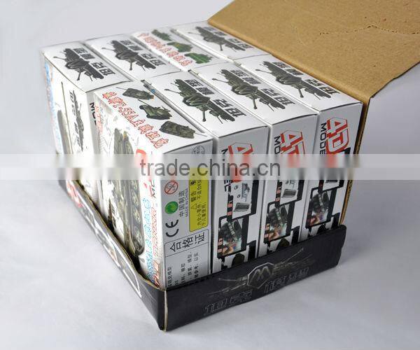 Cool cheap assemble tank military toys
