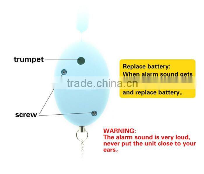 Anti rob alarm Personal Alarm Emergency Security Saftey Alarm Alert Keychain