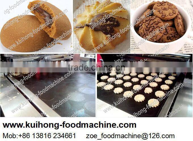 PLC Cookies making machine/semi-automatic cookies machine