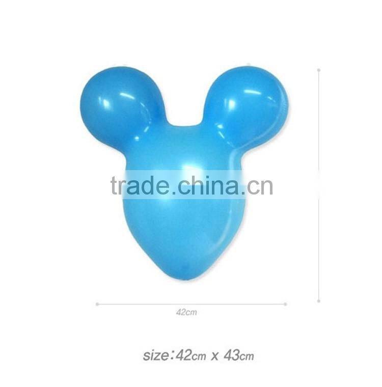 Wholesale 2014 Mickey Mouse Shape Latex Balloons Animal Balloon For Party Decoration Toy Party Wedding Birthday