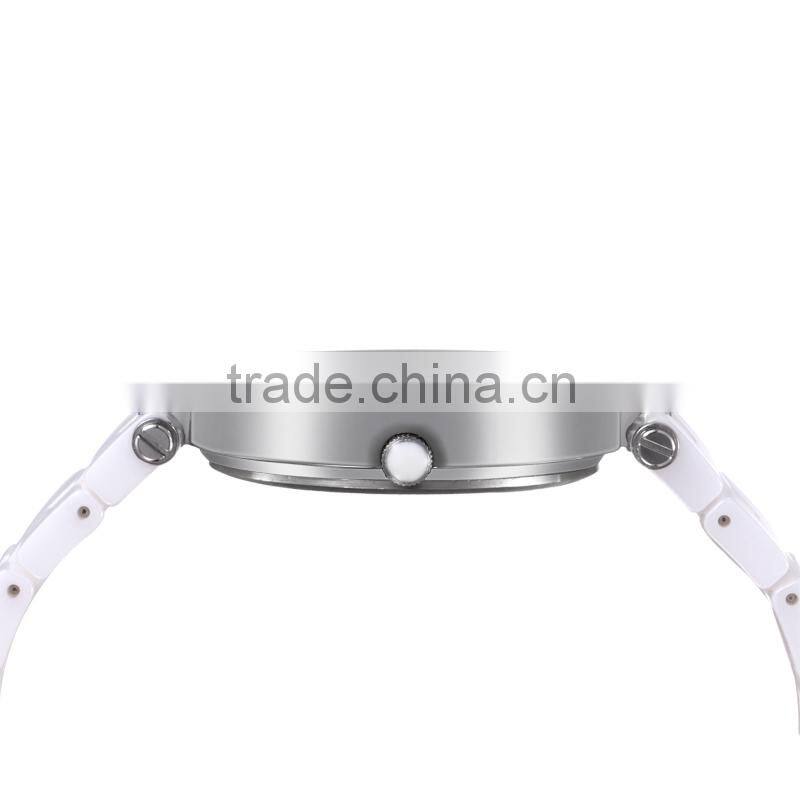 2014 New products butterfly dial ceramic watch