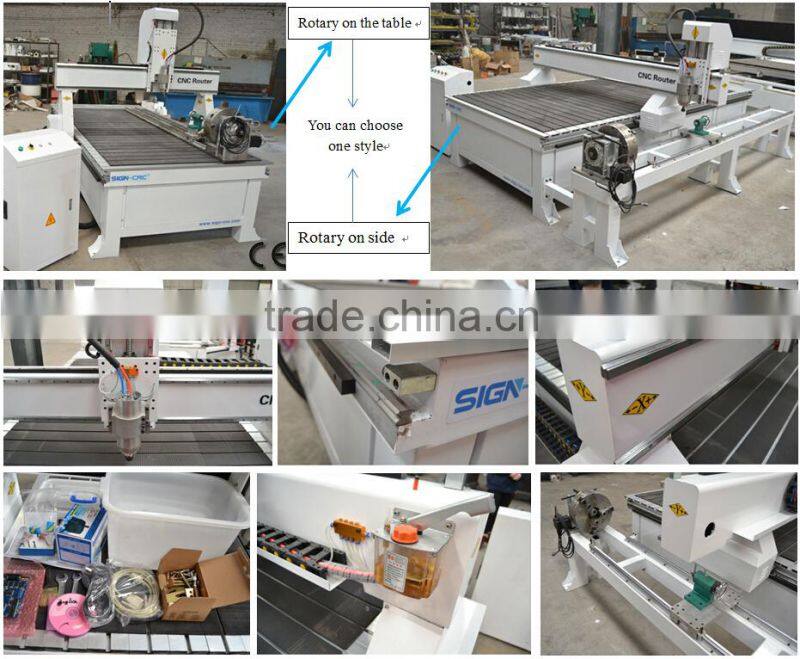 1300*2500mm 3d cnc wood router machine for sale