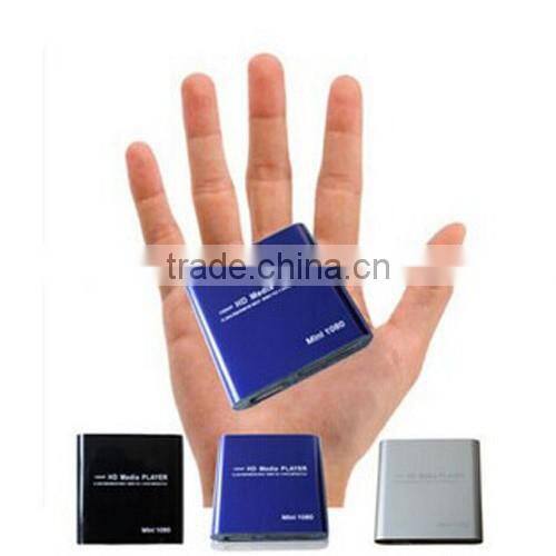 Mini Media Player Mini 1080P HDMISD/USB HD Media Player MKV/RM/RMVB Wholesale