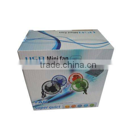 Adjustable Mini USB fan with switch control