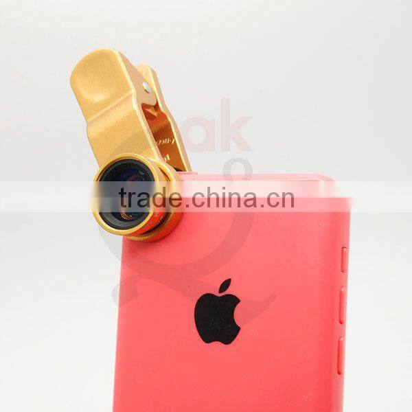 Universal 3 in 1 Camera Lens Kit for iPhone Samsung Galaxy HTC Motorola and More