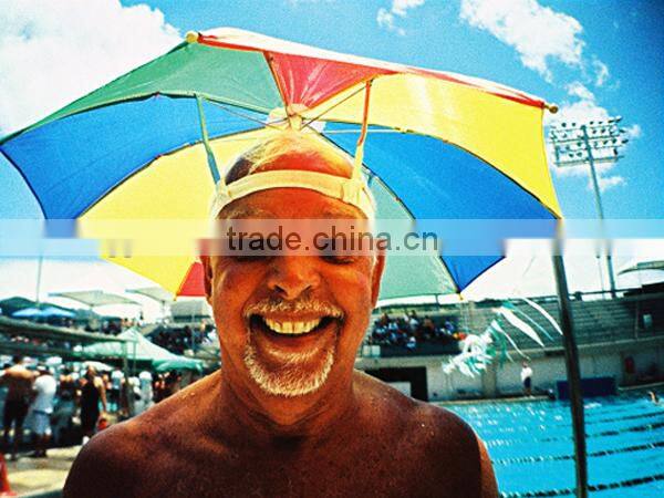 Hat Umbrella Head Umbrella for Adults and Kids