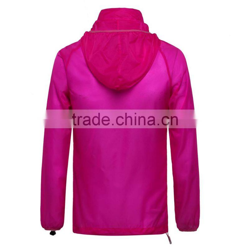 women's summer new organza printed long-sleeved shirt zipper sun protection