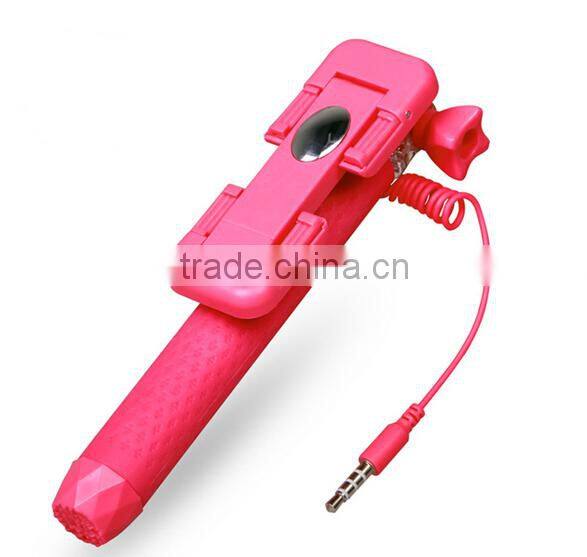 Sales Promotion Adjustable Mini Wire Cable Monopod Supreme 3 mini Selfie Stick