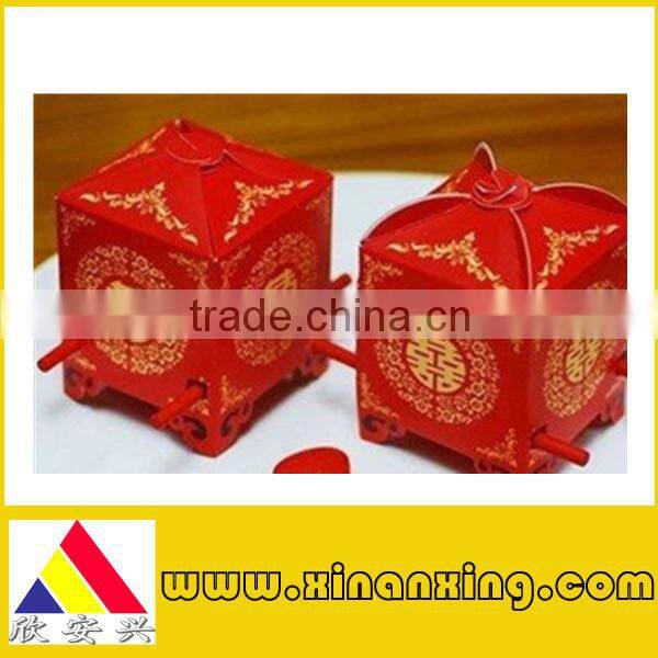 unique boutique paper box for wedding, candy paper box