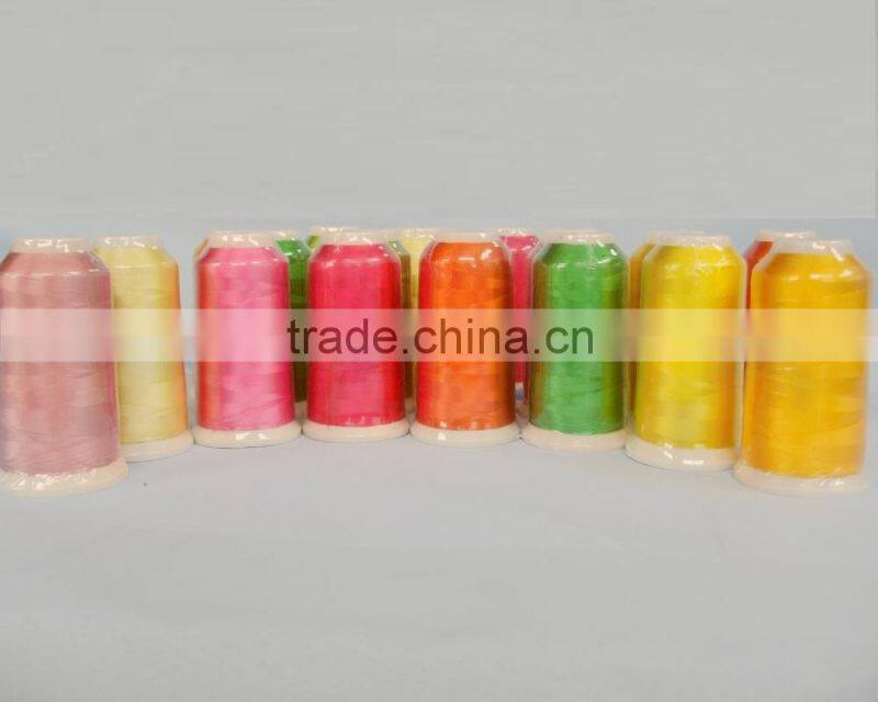High tenacity rayon embroidery thread