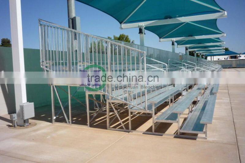 Professional metal structural outdoor bleacher grandstand