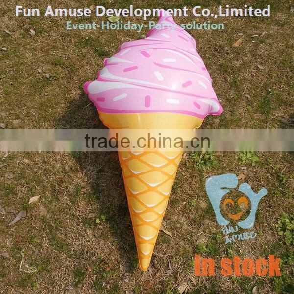 cheap icecream shape pvc adult water float for sale