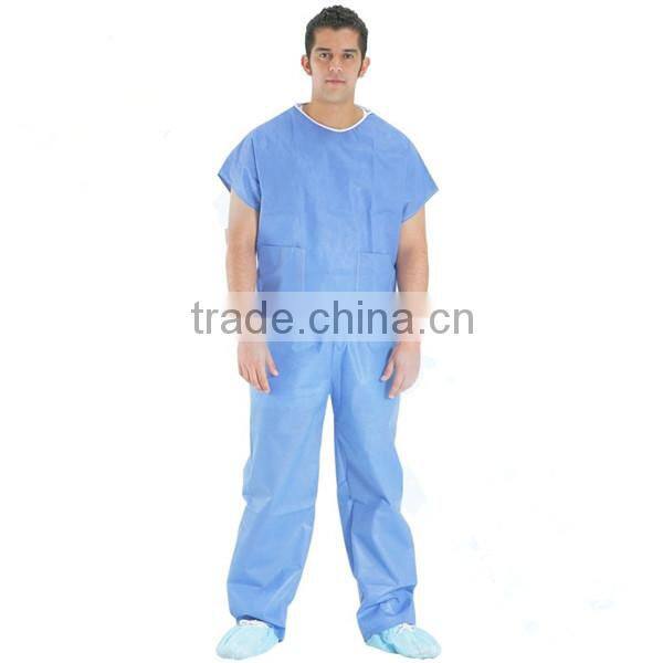 Disposable hospital SMS surgical gowns