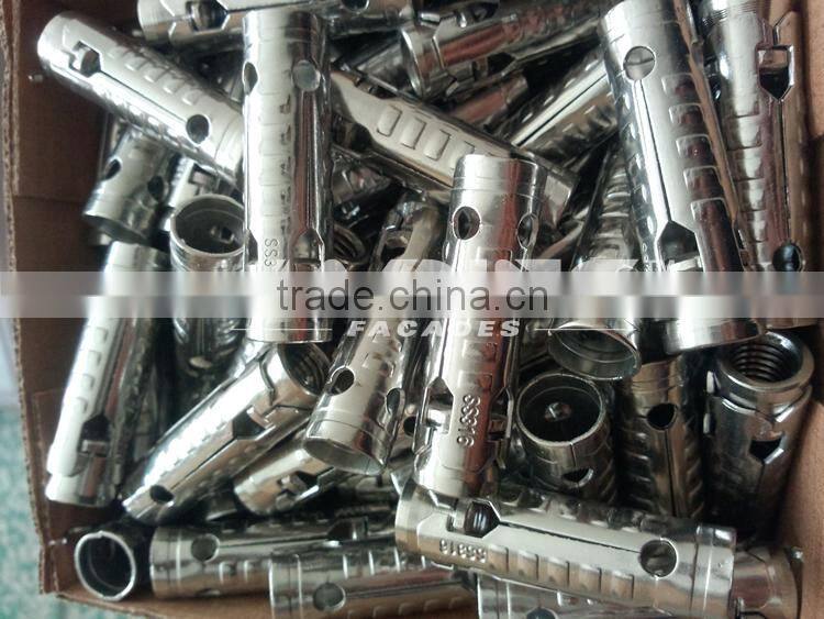 Stainless Steel AISI304/A2 316/A4 Tam Anchor,4Pcs Shield Anchor(STM) for Curtain Wall Fixings M6 M8 M10