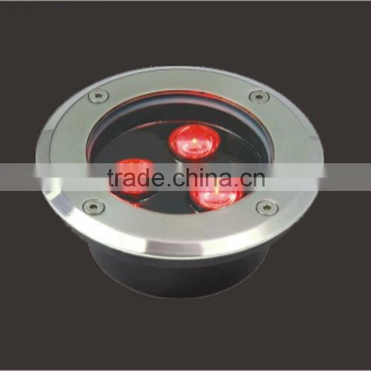 outdoor aluminium light 240lm 3w IP68 led inground lighting