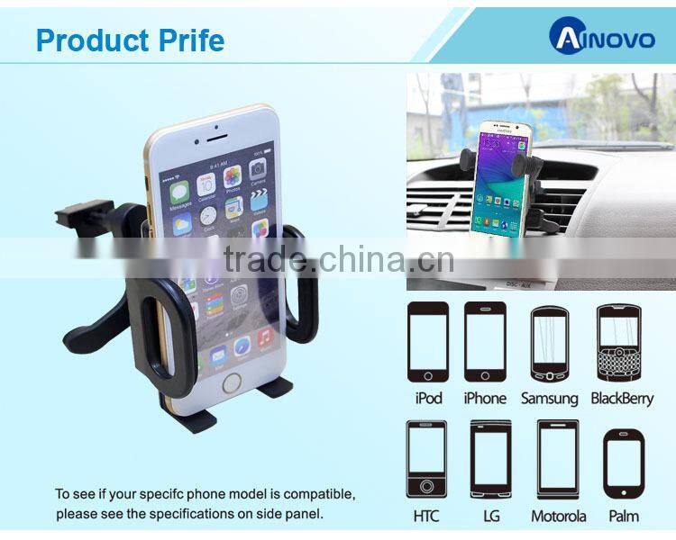 Universal Vehicle Car Air Vent Mount Stand Holder for phones