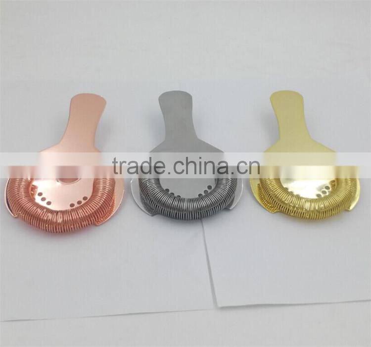 colorful stainless steel bar tools hawthorne strainer