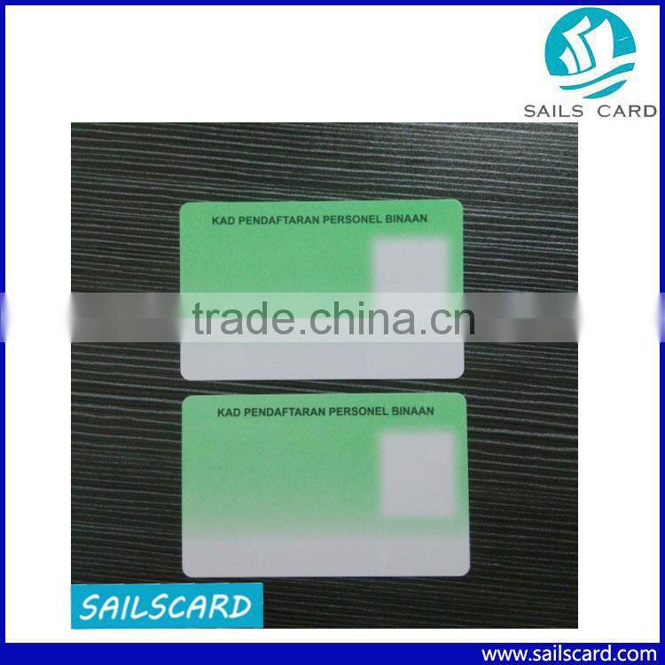 High quality employee id card with EM4100 chip