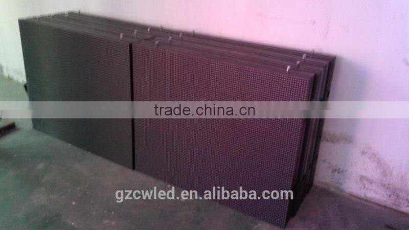 China guangzhou high quality flexible p16 outdoor full color led advertising display