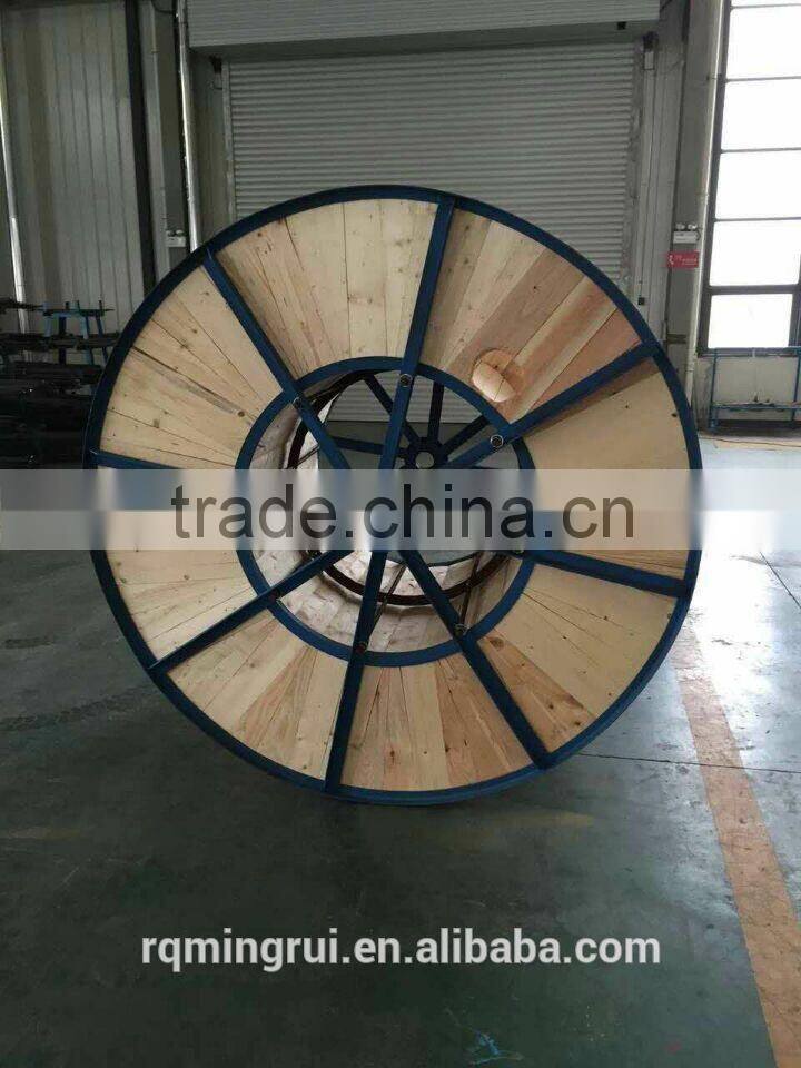 steel wooden cable drum cable winding drum for Indonesia market