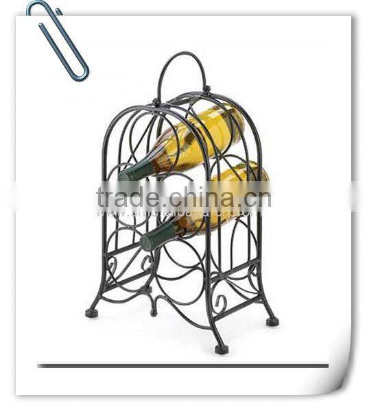 metal wine rack