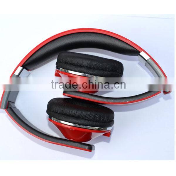 2015 new products stereo headphone with microphone Portable folding headphone wholesale headset