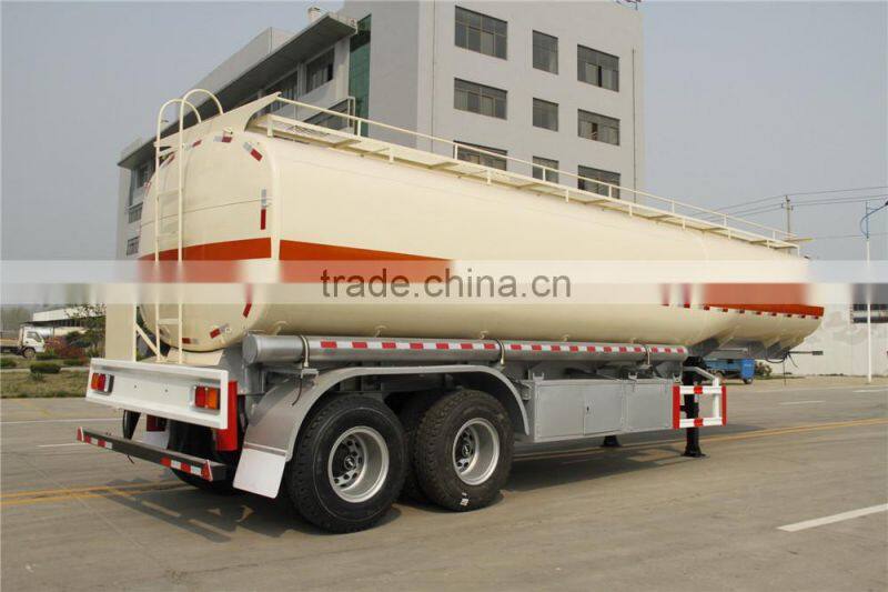 2/3 Axle semi trailer tank trailer for water and fuel / crude oil / chemical / asphalt / bitumen / alcohol / Diesel