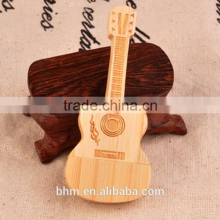 Popular Guitar USB memory Stick/Guitar USB Stick wooden