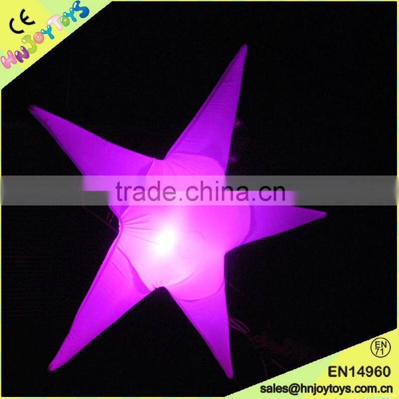 Party decoration inflatable led jelly fish lamp