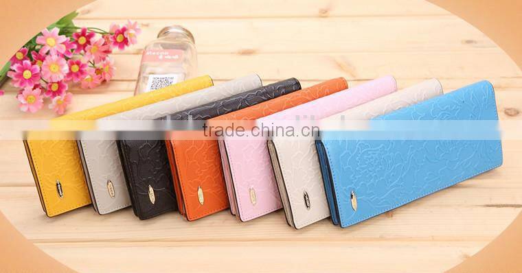 ladys top brand custom logo lady leather zipper wallet .zippered ladies leather wallet, leather wallet ladies multicolor famous