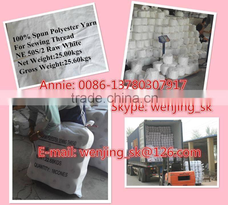 45/2 poly cotton thread