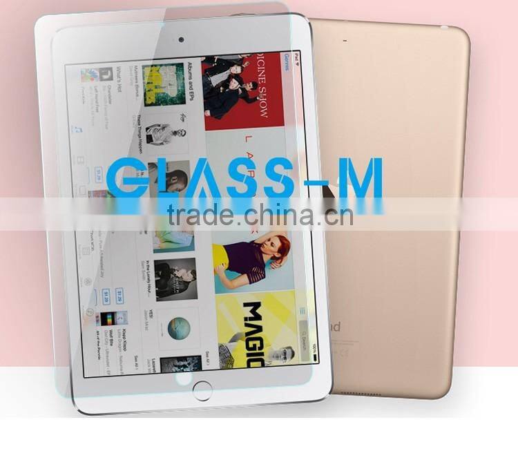 2016 Newest 9.7 inch Tempered Glass Invisible Screen Cover for iPad Pro