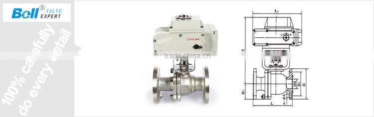 mini motor electric ball valve dn20