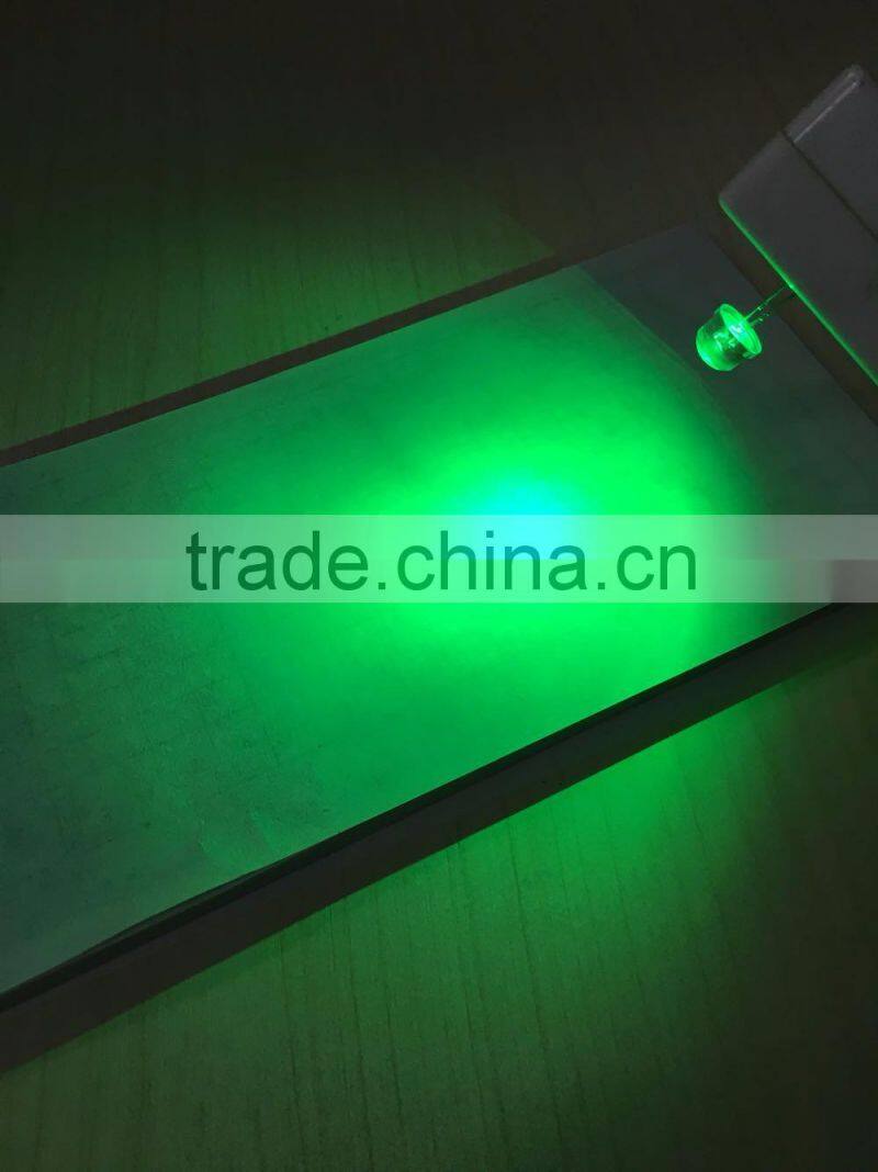 red LED 5mm straw hat led diode Sombrero de paja blanco de 5mm de LED