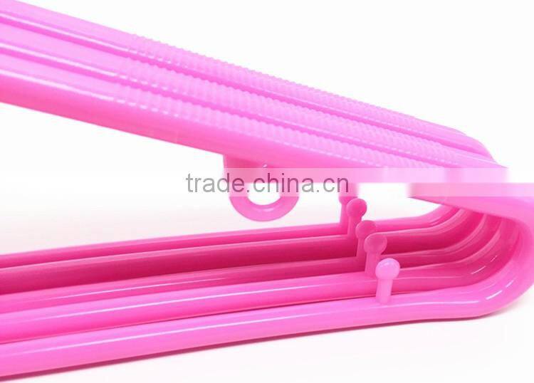 Plastic garment bold widening clothes hang hanger antiskid non-trace dry wet amphibious plastic adult clothes drying racks