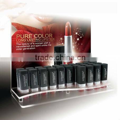 acrylic/plexiglass lipstick display cosmetic stand