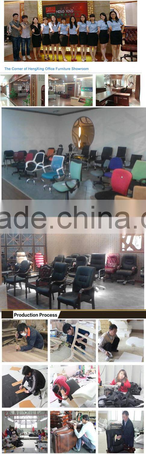 White color Racing office chair racing seat with special armrest and nylon base