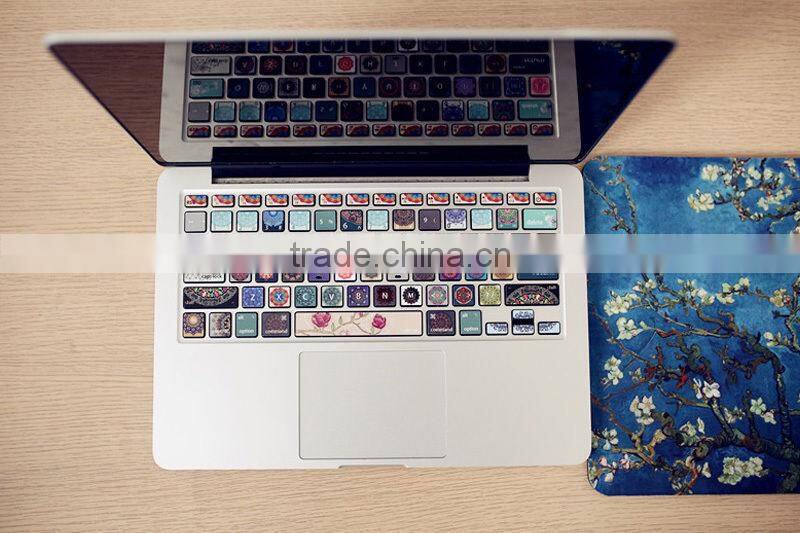 Keyboard stickers for laptops, for macbook keyboard sticker,2015 hot new producrs