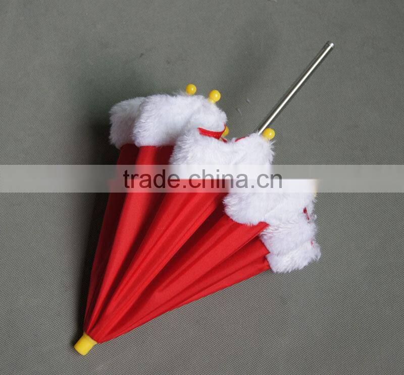 2016 new style Christmas decorative mini umbrellas