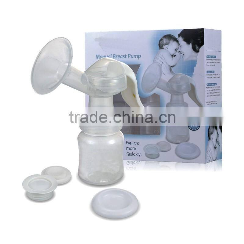 2016 Best Selling Baby Care Manual Breast Milk Vacuum Pump