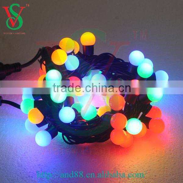 Factory wholesale led string ball light for tree decoration