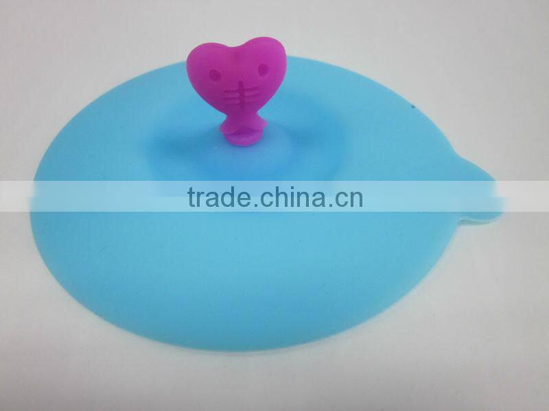 Hot silicone suctioned cup lids, magic silicone cup lids,cup lid