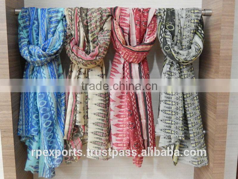 new fancy summer polyester scarf 2014-2015