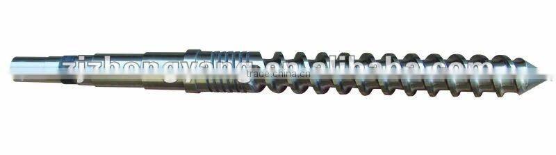 Provide nitrided cold/ hot feed/ pin rubber extruder machine screw and barrel