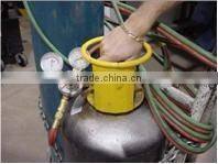 Oxygen and acetylene cutting torch